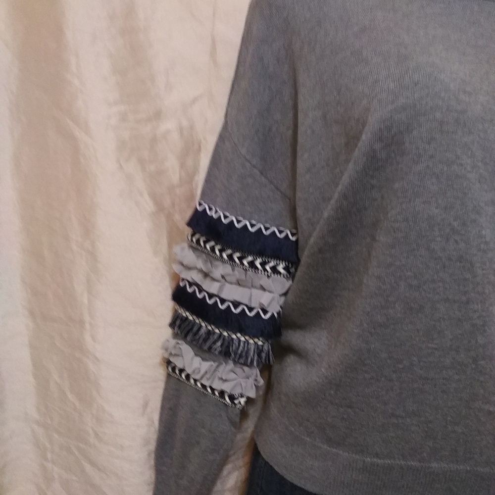 A.N.A Embroidered Knit Sweater - Picture 4 of 10